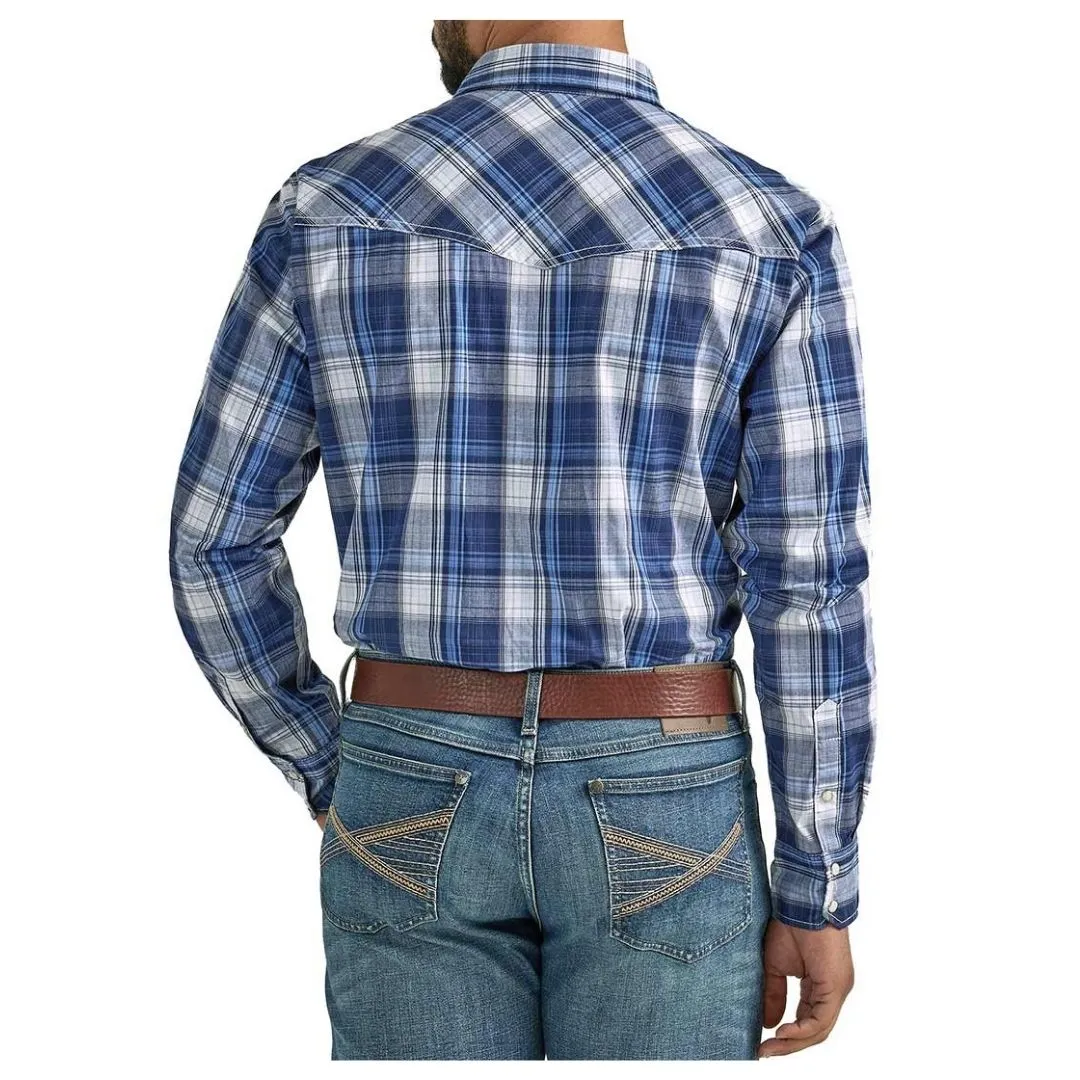 Wrangler Men’s Shirt Western 20X Competition Snaps Advanced Comfort - Image 2