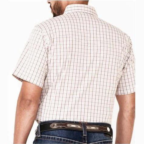 Wrangler Men’s Shirt Short Sleeve Wrinkle Resistant Snaps - Image 2
