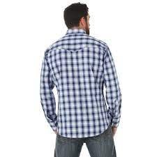 Wrangler Men’s Shirt Silver Edition Long Sleeve Snap- Clearance - Image 2