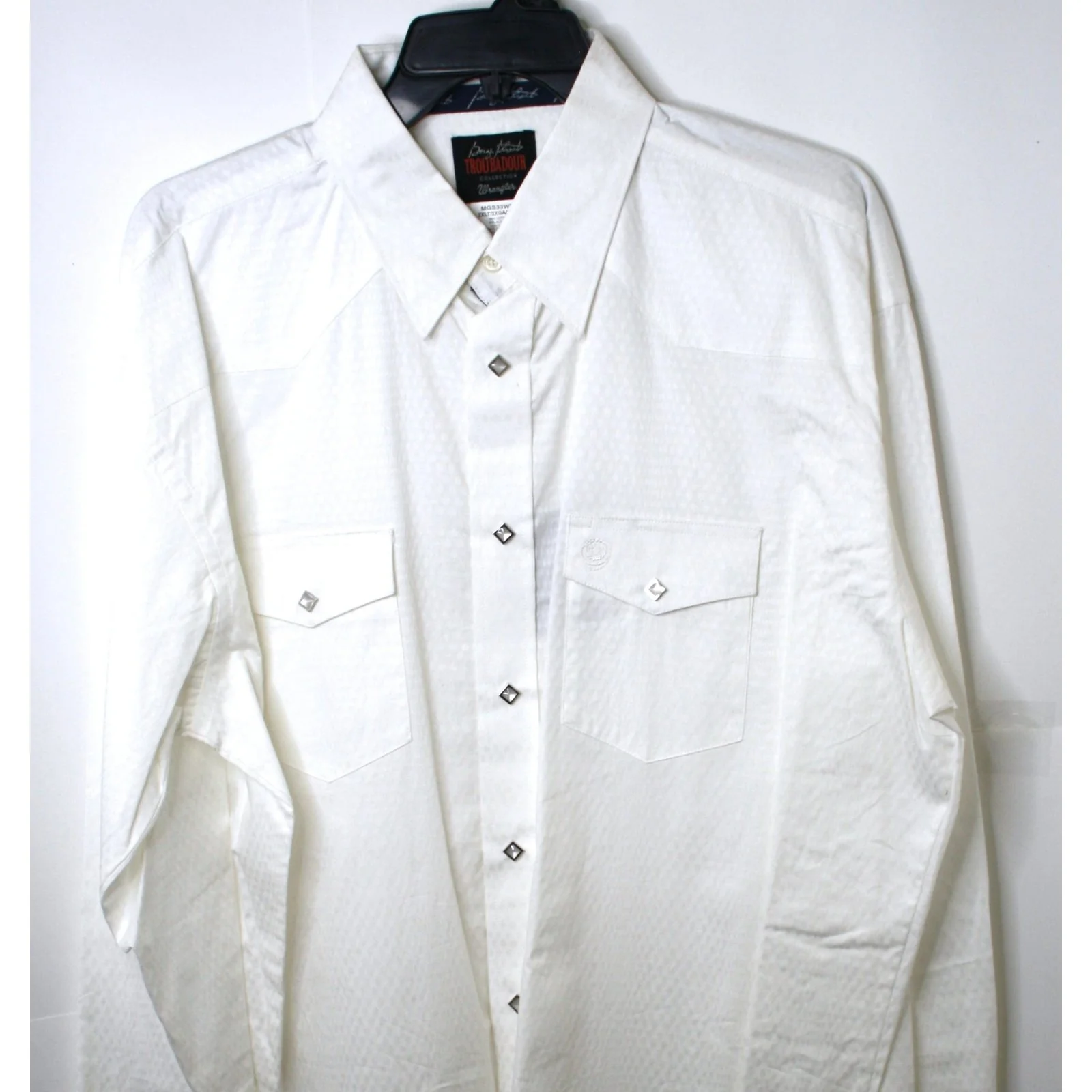Wrangler Men’s Shirt George Strait Troubadour Snap