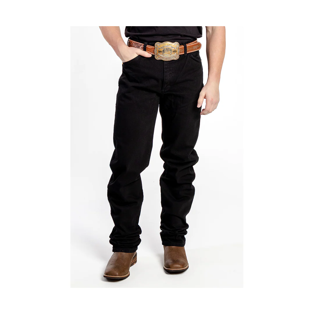 Wrangler Men's Jeans Original Fit Black - Image 5