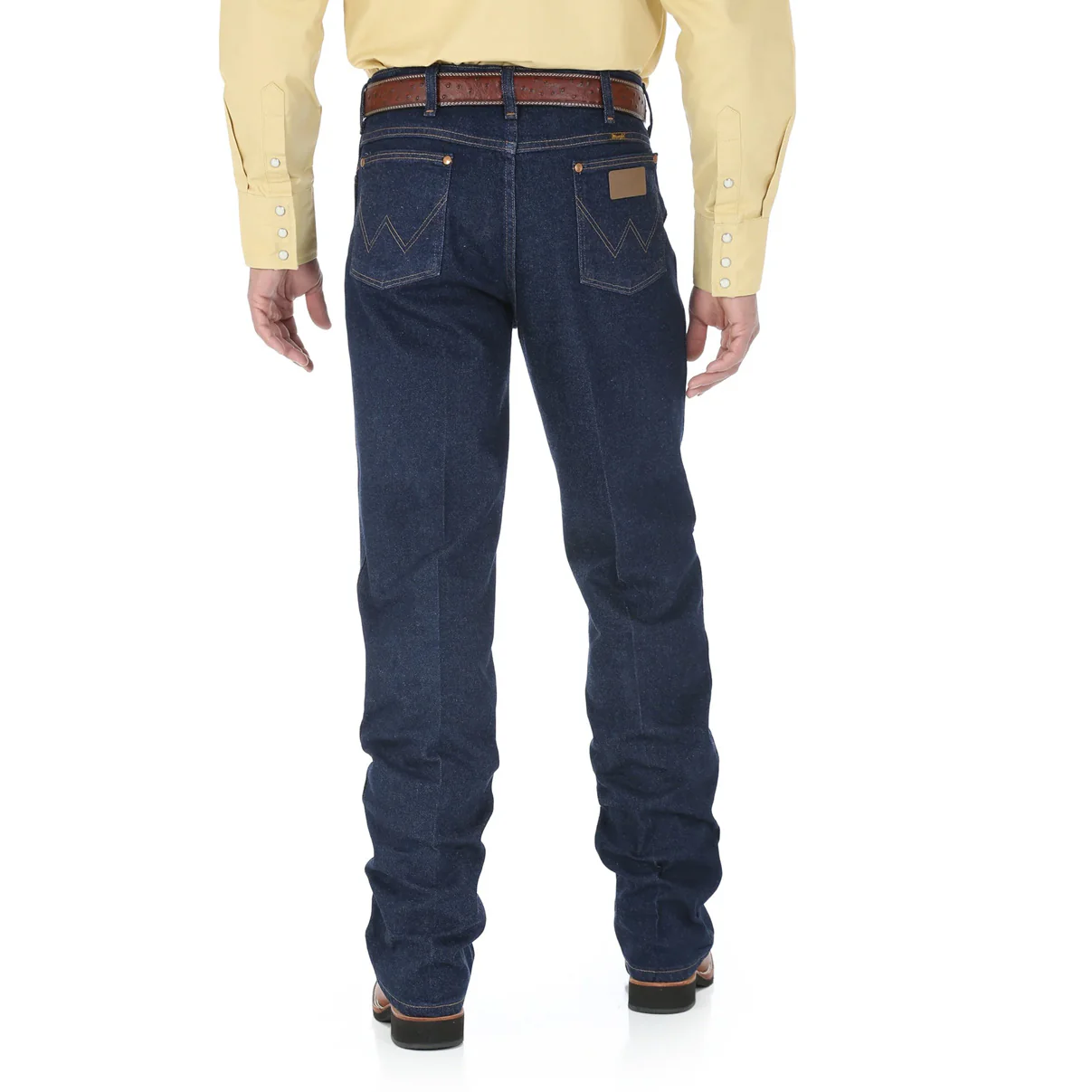 Wrangler Men's Jeans Stretch Slim Fit Navy - Image 6