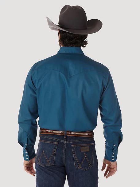 Wrangler Men's Authentic Cowboy Cut Work Shirt - Image 2