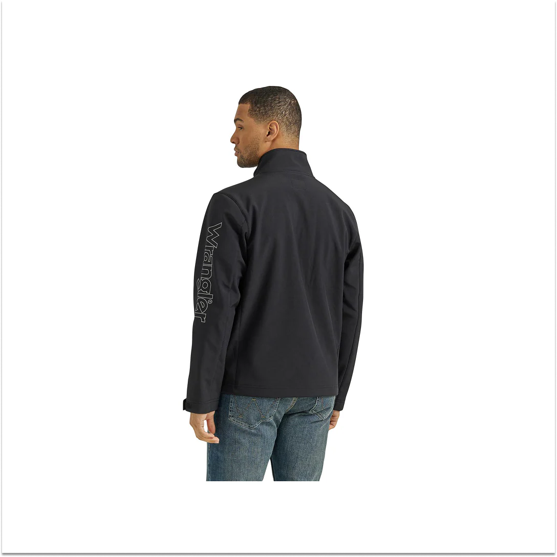 Wrangler Men's Blackout Logo Trail Jacket - Image 2