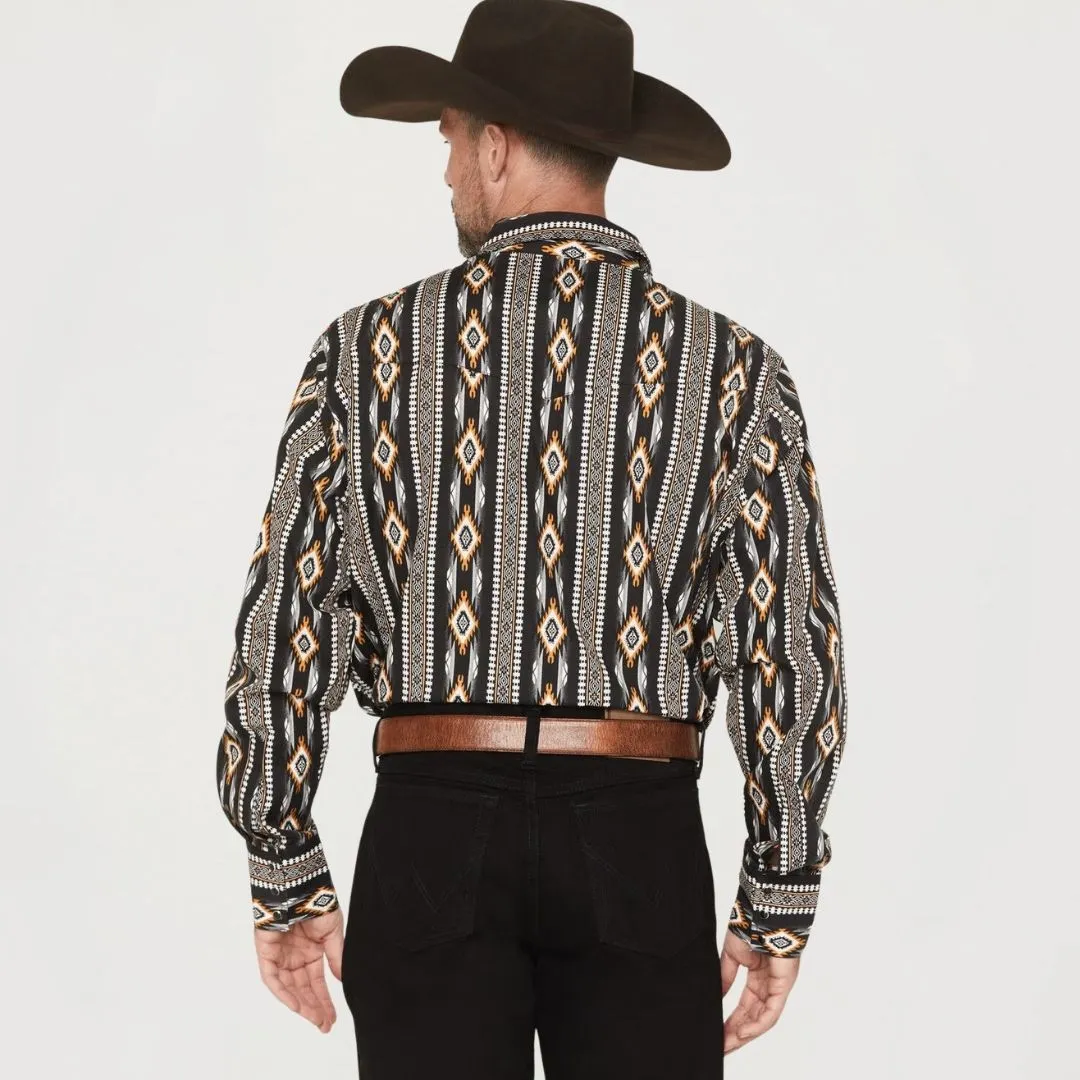 Wrangler Men's Checotah Long Sleeves Western Shirt - Image 2
