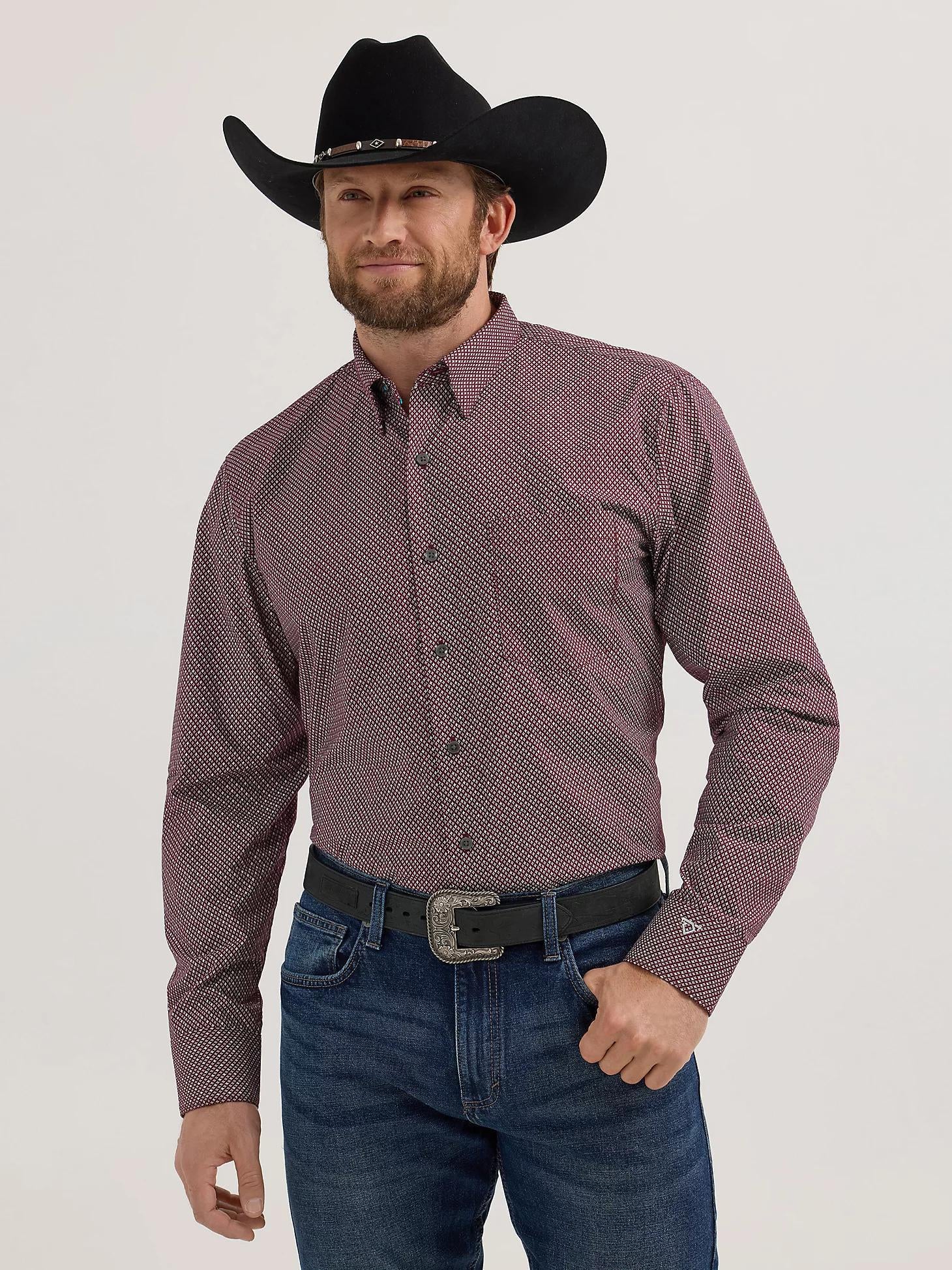 Wrangler Men's Cody Johnson Long Sleeve Shirt - Classic Fit