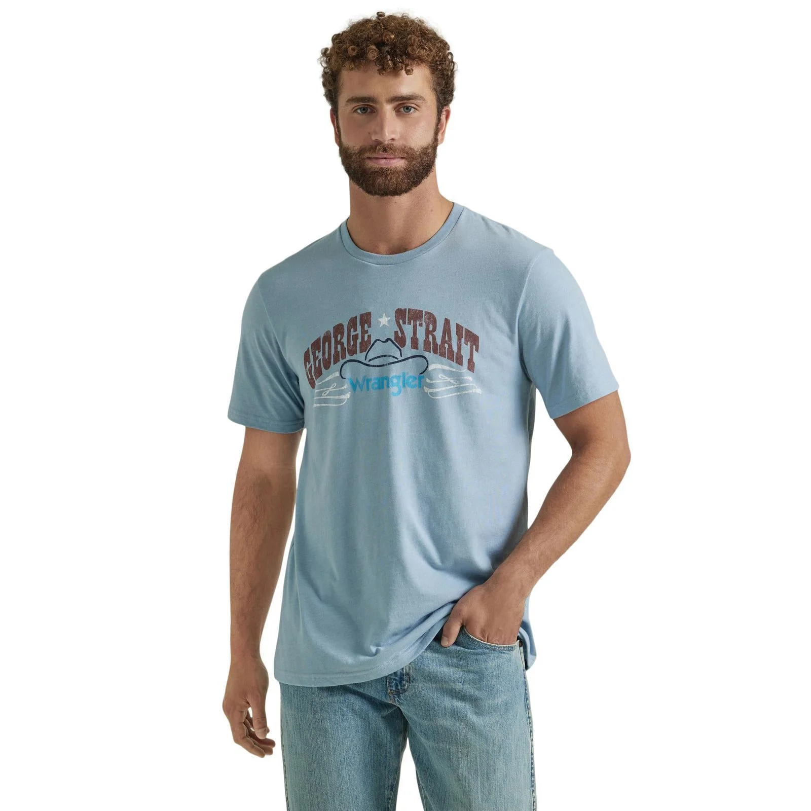 Wrangler Men's George Straight Short Sleeve T-Shirt