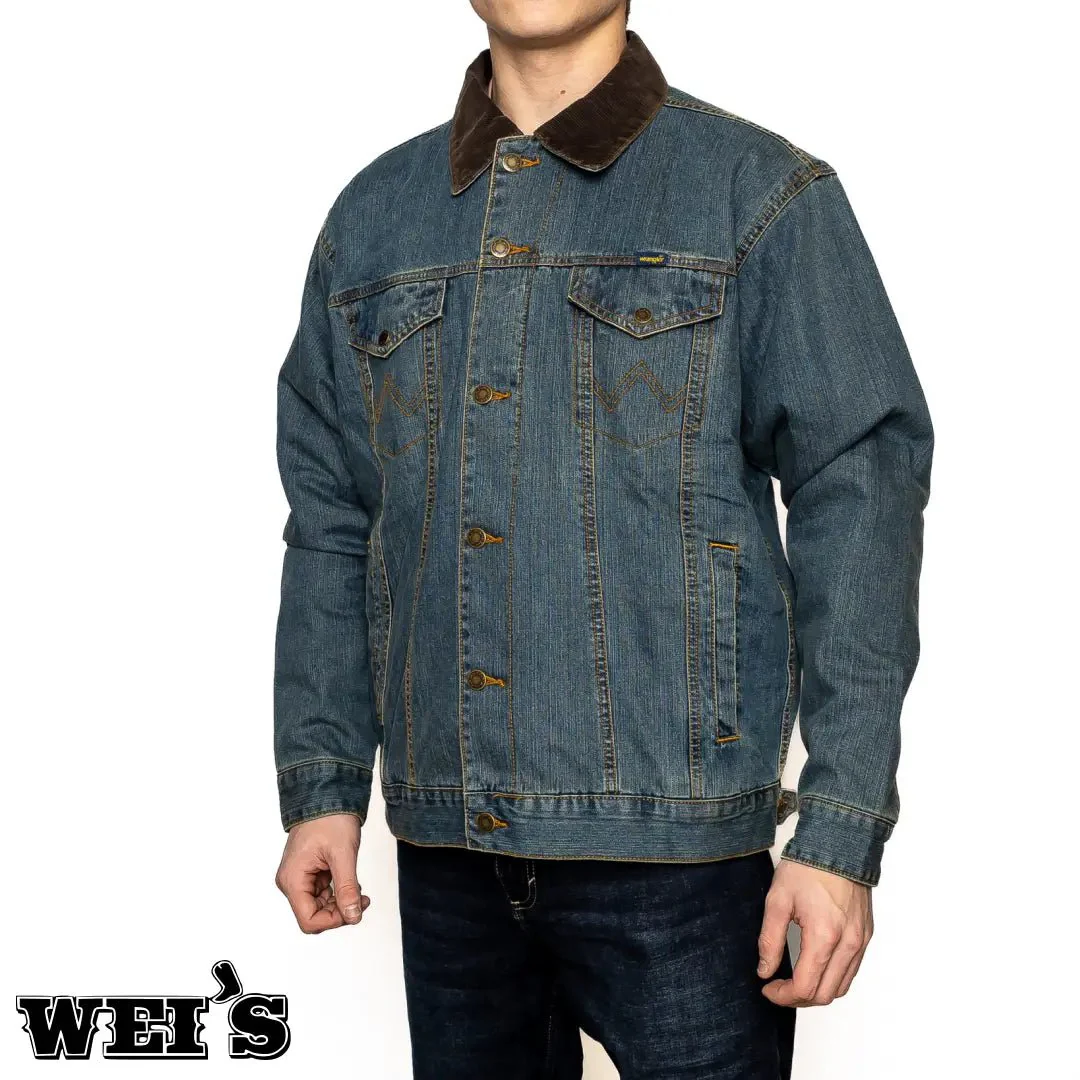 Wrangler Men's Jean Jacket Blanket Lined - Image 4