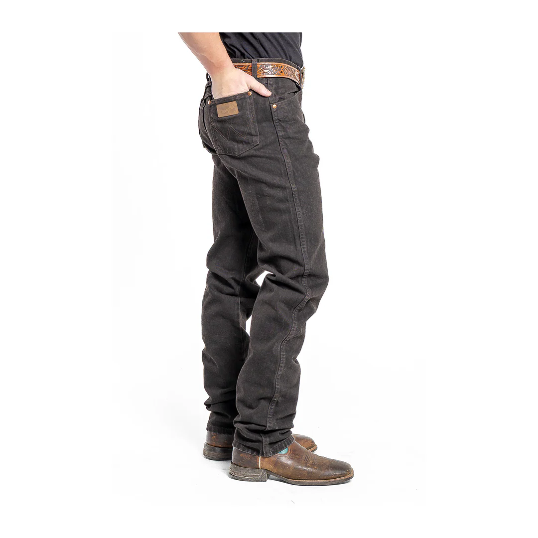 Wrangler Men's Jeans Original Fit Chocolate - Image 2