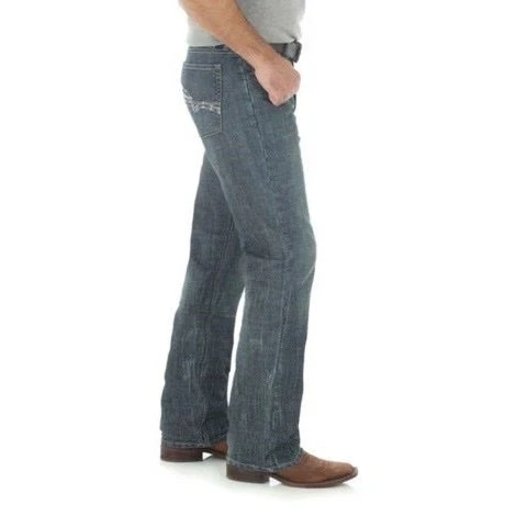 Wrangler Men's Jeans 20X Vintage Boot Slim Fit - Image 3