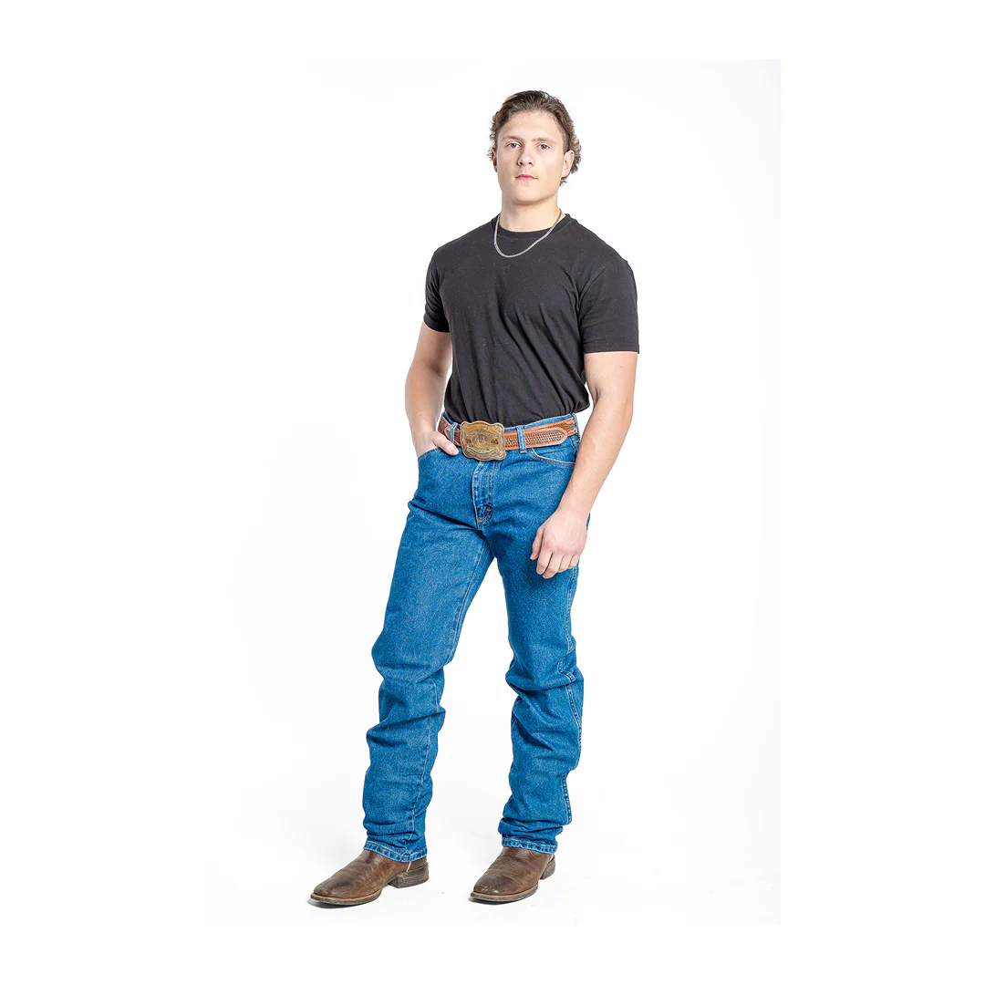 Wrangler Men's Jeans George Strait Original Fit Stone Wash - Image 4