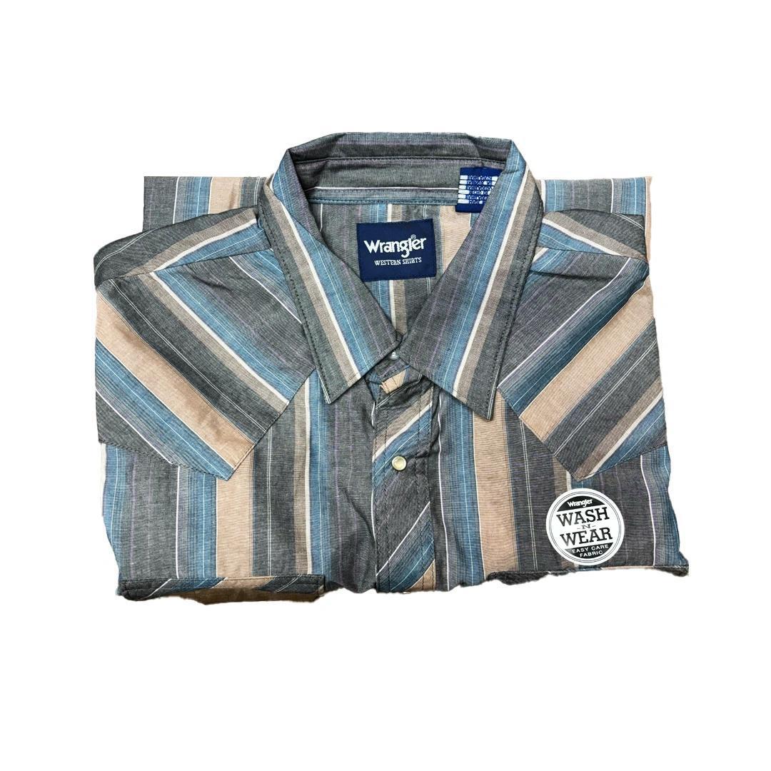 Wrangler Men's Plaid Classic Western Shirt Various Colours - Image 13