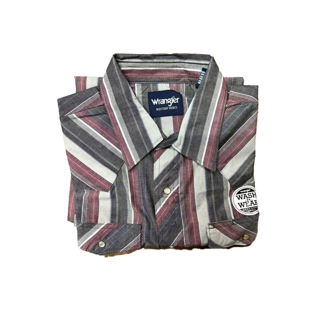 Wrangler Men's Plaid Classic Western Shirt Various Colours - Image 22