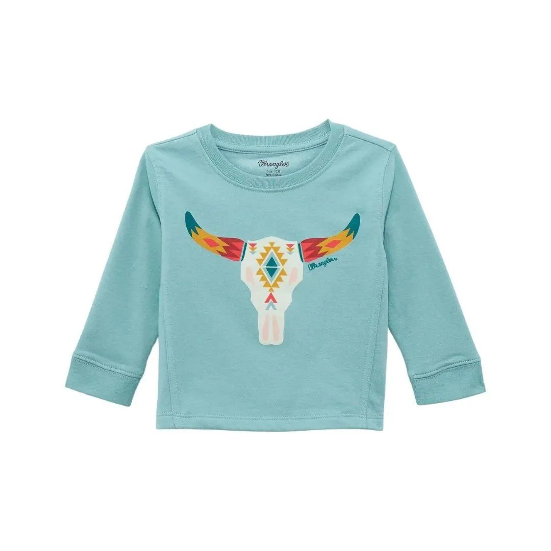 Wrangler Toddler Girls' Steer Crewneck Sweatshirt - Image 6