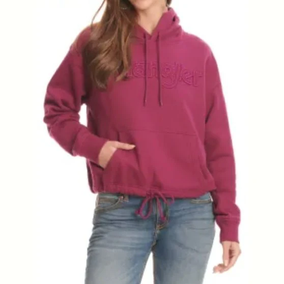 Wrangler Women’s Hoodie Retro Waist Length-CLEARANCE