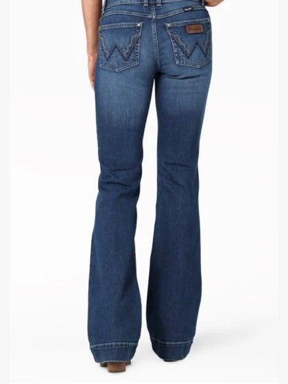 Wrangler Women’s Jeans Mid Rise Retro Mae Trouser - Image 15
