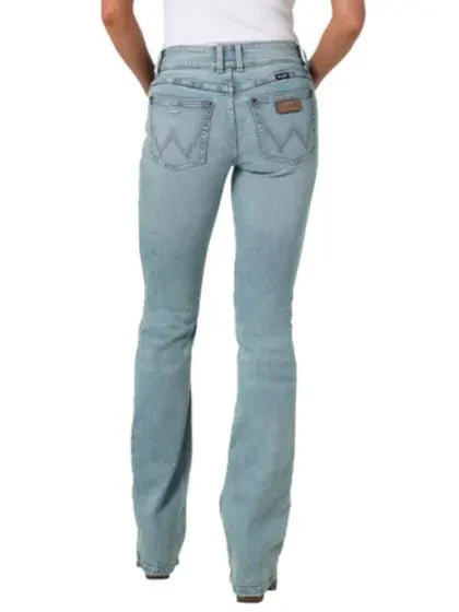 Wrangler Women’s Jeans Retro Mae Mid Rise Boot Cut CLEARANCE - Image 11