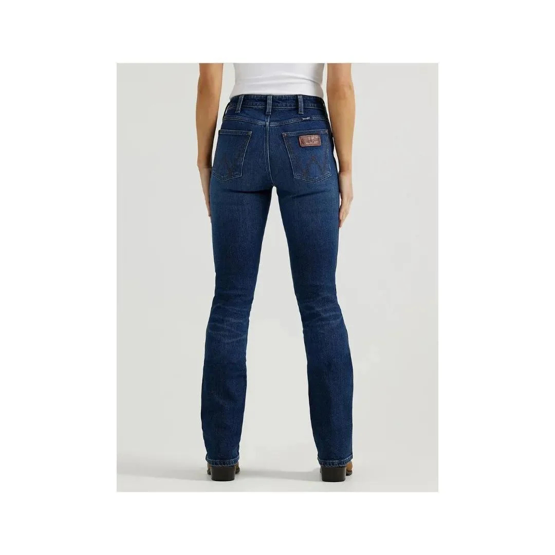 Wrangler Women's Bailey Boot Cut High Rise Isle Jean - Image 5