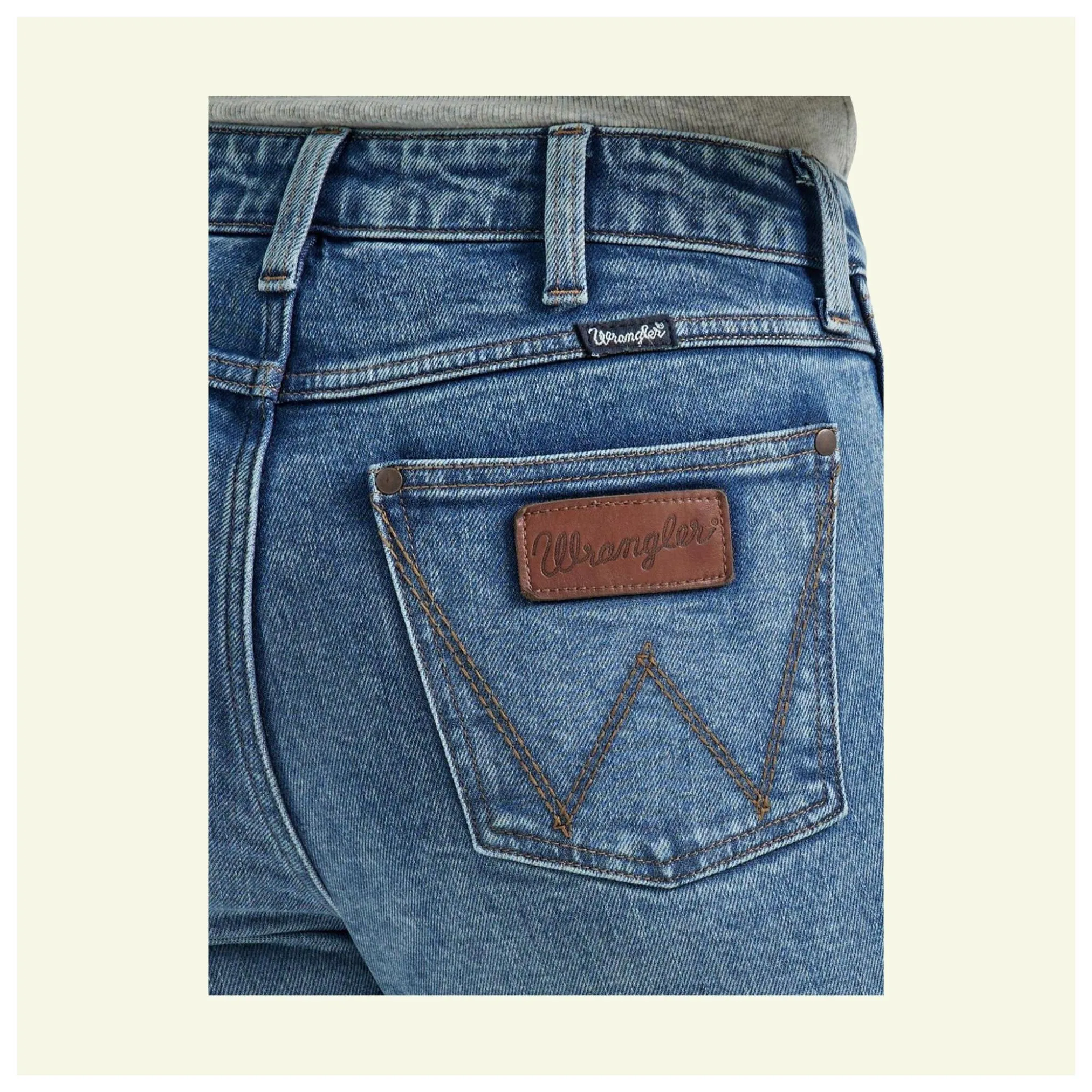 Wrangler Women's High Rise Bailey Bootcut Jeans - CLEARANCE - Image 4