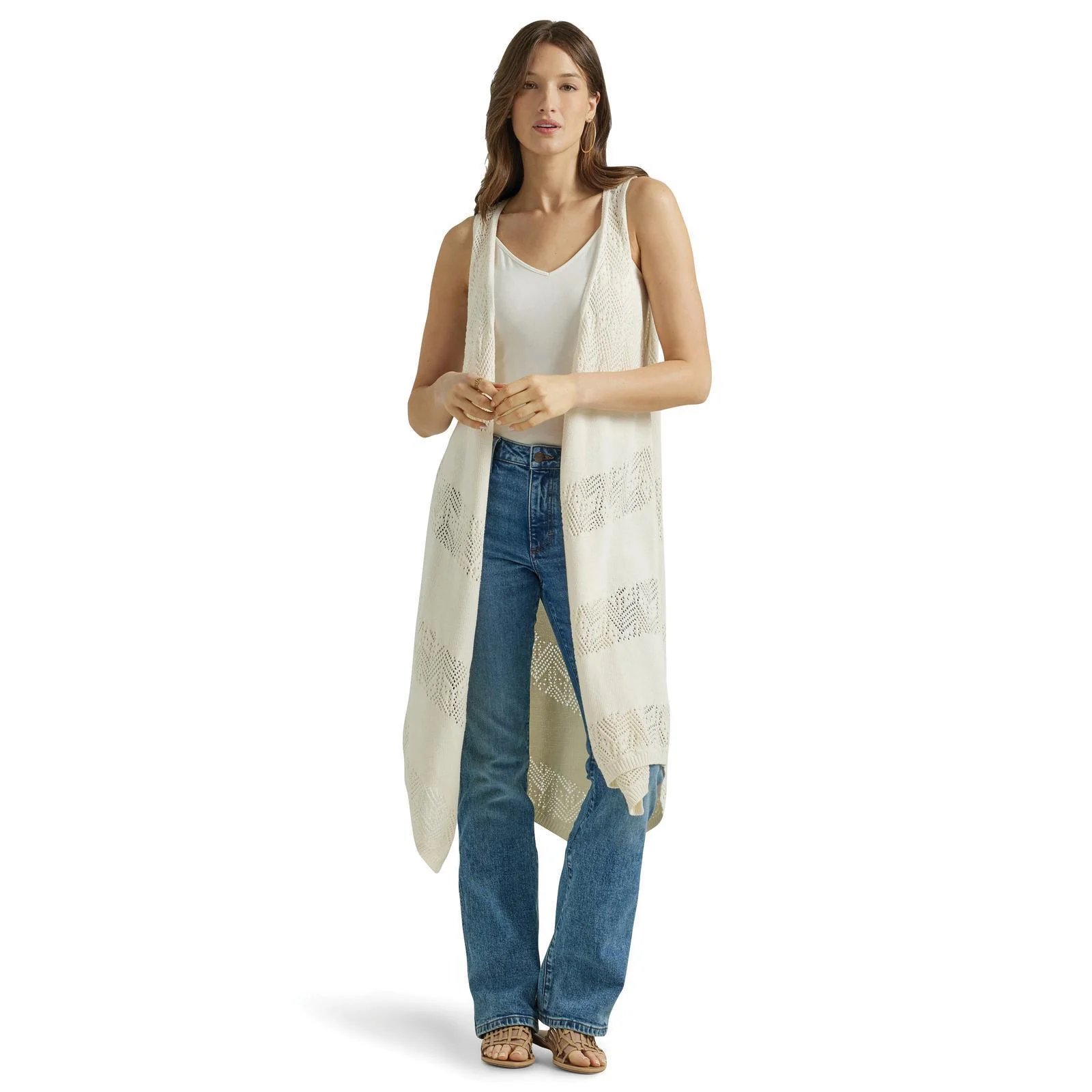 Wrangler Women's Retro Western Vintage Vest Duster - CLEARANCE - Image 2
