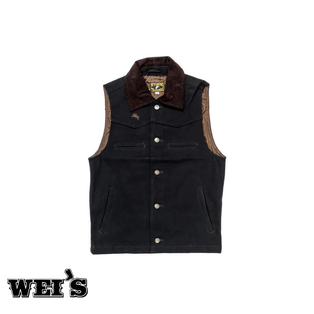 Wyoming Traders Men's "Sheridan" Canvas Lightweight Vest - Image 2
