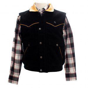Wyoming Traders Men's Vest Nevada Lambswool Charcoal - Image 9
